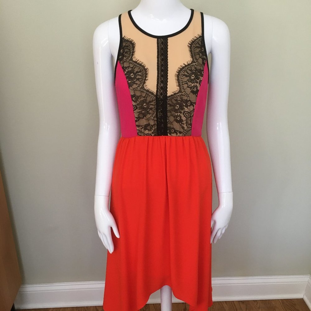 C Luca color block dress